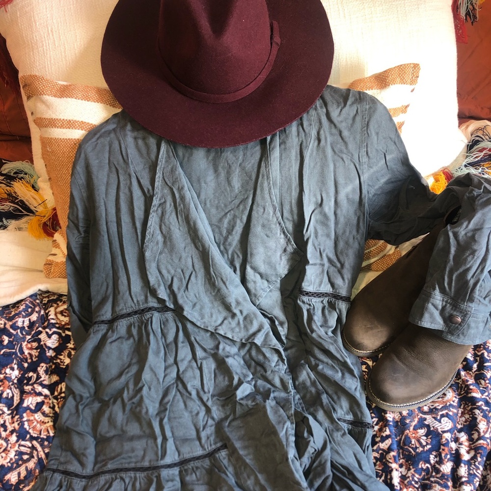 Knox Rose gray overpiece/cardigan/jacket